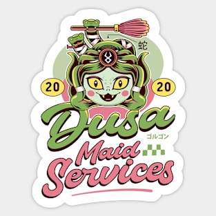 Dusa Maid Emblem Sticker